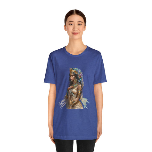 Ancient Egyptian Priestess - Short Sleeve Tee